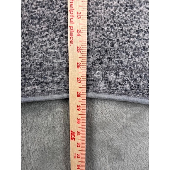 Hallstatt Men's Gray 1/4 Zip Fleece Pullover Jacket Chest Zip Pocket NWT Size XL - Picture 9 of 12